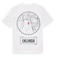 White t-shirt med Eklunda t-shirt