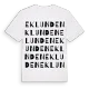 Eklunden ordlek t-shirt