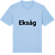 Blue Soul t-shirt med Eksåg fetstil t-shirt