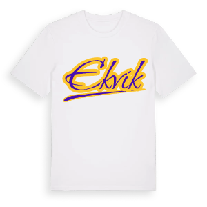 Ekvik baseball t-shirt – ekologisk bomull t-shirt från Pinshirt