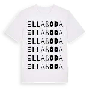 Ellaboda ordlek t-shirt – ekologisk bomull t-shirt från Pinshirt