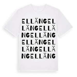Elläng ordlek t-shirt – ekologisk bomull t-shirt från Pinshirt