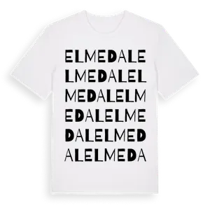 Elmedal ordlek t-shirt – ekologisk bomull t-shirt från Pinshirt