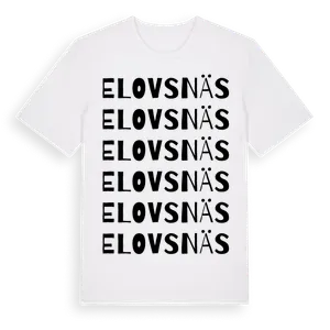 Elovsnäs ordlek t-shirt – ekologisk bomull t-shirt från Pinshirt