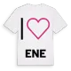 Jag älskar Ene t-shirt stort tryck