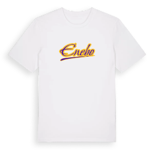 Enebo baseball t-shirt – ekologisk bomull t-shirt från Pinshirt