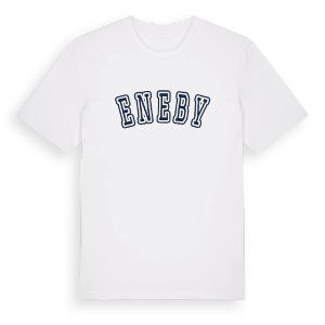 Eneby college t-shirt – ekologisk bomull t-shirt från Pinshirt
