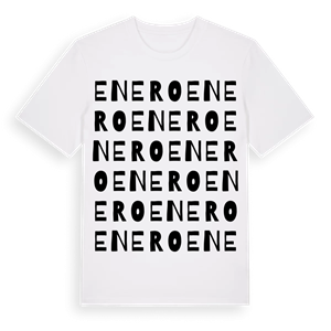 Enero ordlek t-shirt – ekologisk bomull t-shirt från Pinshirt