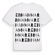 Enhammar ordlek t-shirt