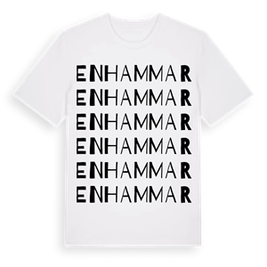 Enhammar ordlek t-shirt – ekologisk bomull t-shirt från Pinshirt