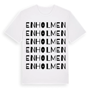 Enholmen ordlek t-shirt – ekologisk bomull t-shirt från Pinshirt