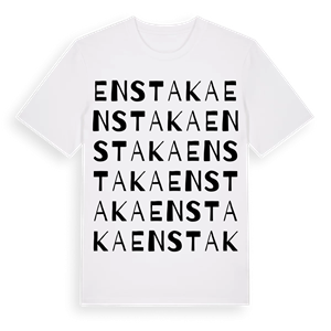 Enstaka ordlek t-shirt – ekologisk bomull t-shirt från Pinshirt