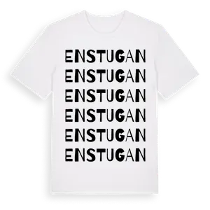 Enstugan ordlek t-shirt – ekologisk bomull t-shirt från Pinshirt