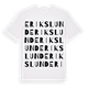 Erikslund ordlek t-shirt