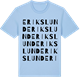 Blue Soul t-shirt med Erikslund ordlek t-shirt