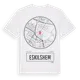 White t-shirt med Eskilshem t-shirt