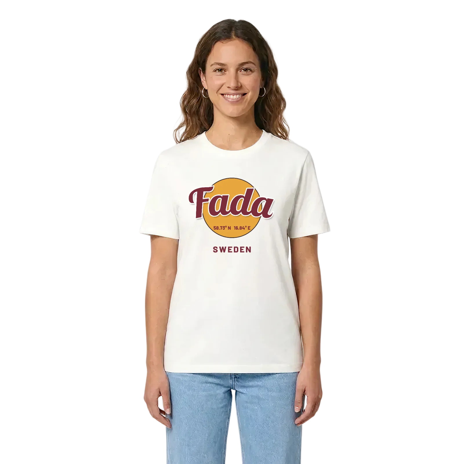 Fada cirkel t-shirt – White, i miljö