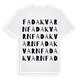 Fada kvarn ordlek t-shirt