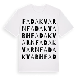 Fada kvarn ordlek t-shirt – ekologisk bomull t-shirt från Pinshirt