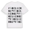 Fågelberget ordlek t-shirt