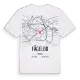 Fågelbo karta t-shirt