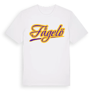 Fågelö baseball t-shirt – ekologisk bomull t-shirt från Pinshirt