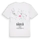 Fågelö karta t-shirt