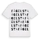 Fågelsta ordlek t-shirt