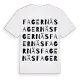 Fagernäs ordlek t-shirt
