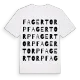 Fagertorp ordlek t-shirt