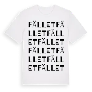 Fället ordlek t-shirt – ekologisk bomull t-shirt från Pinshirt
