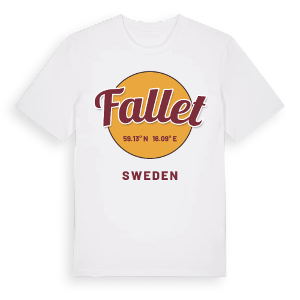Fallet cirkel t-shirt – ekologisk bomull t-shirt från Pinshirt