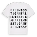 Fallmosstugan ordlek t-shirt