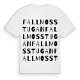 Fallmosstugan ordlek t-shirt