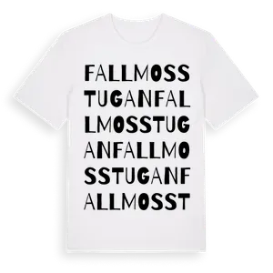 Fallmosstugan ordlek t-shirt – ekologisk bomull t-shirt från Pinshirt