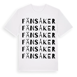 Fänsåker ordlek t-shirt – ekologisk bomull t-shirt från Pinshirt