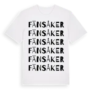 Fänsåker ordlek t-shirt – ekologisk bomull t-shirt från Pinshirt