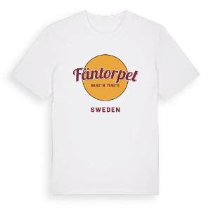 Fäntorpet cirkel t-shirt – ekologisk bomull t-shirt från Pinshirt