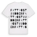 Fattigstuudden ordlek t-shirt