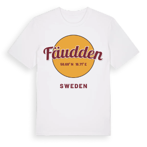 Fäudden cirkel t-shirt – ekologisk bomull t-shirt från Pinshirt