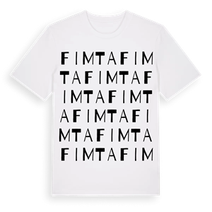 Fimta ordlek t-shirt – ekologisk bomull t-shirt från Pinshirt