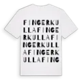 Fingerkulla ordlek t-shirt