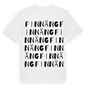 Finnäng ordlek t-shirt – ekologisk bomull t-shirt från Pinshirt