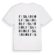 Fiskarbol ordlek t-shirt