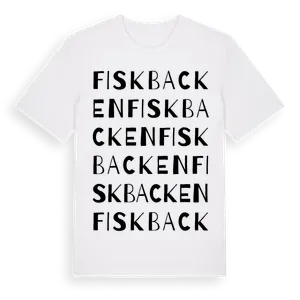 Fiskbacken ordlek t-shirt – ekologisk bomull t-shirt från Pinshirt