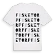 Fisketorp ordlek t-shirt