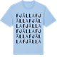 Blue Soul t-shirt med Fjälla ordlek t-shirt