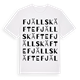 Fjällskäfte ordlek t-shirt