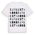 Fjällstaborg ordlek t-shirt
