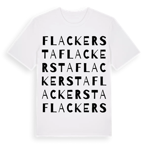 Flackersta ordlek t-shirt – ekologisk bomull t-shirt från Pinshirt